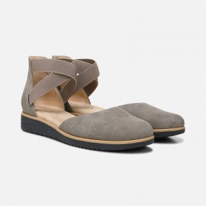 Naturalizer SOUL Intro Flat Womens Grey Shoes EP39-1599M7