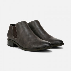 Naturalizer SOUL Respect Ankle Bootie Womens Grey Booties NO43-2873C7