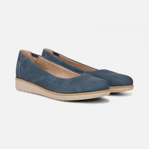 Naturalizer SOUL Idea Ballet Flat Womens Indigo Ballet Flats LT61-7651R0