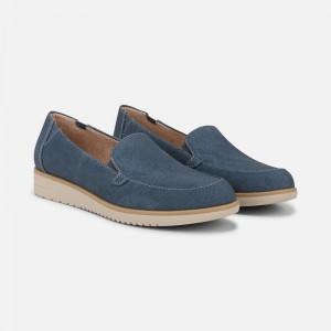 Naturalizer SOUL Idea Moc Loafer Womens Indigo Loafers PT62-0942J7