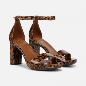 Naturalizer Joy Dress Sandal Womens Leopard Heeled Sandals YH72-2852A9