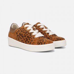 Naturalizer Morrison 2.0 Lace Up Sneaker Womens Leopard Lace Up Sneakers VN17-4537D8
