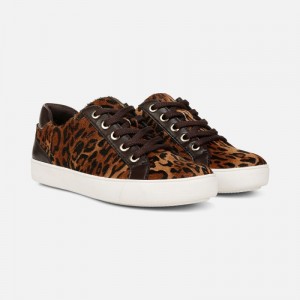 Naturalizer Morrison Sneaker Womens Leopard Lace Up Sneakers AY21-1271S3