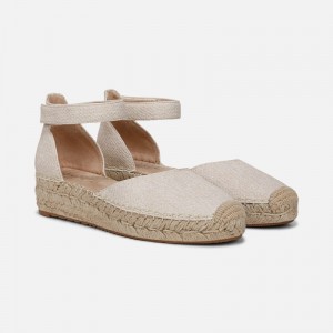 Naturalizer SOUL Wren Espadrille Womens Light Beige Espadrilles XJ91-4191V8