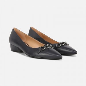 Naturalizer Becca Flat Womens Navy Blue Pointed Toe NA72-1422N3