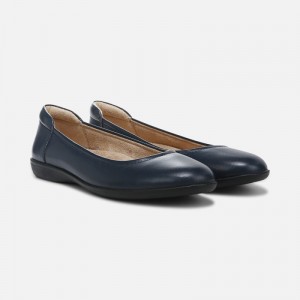 Naturalizer Flexy Flat Womens Navy Ballet Flats MH44-6794A1