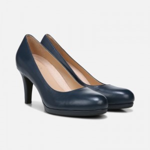 Naturalizer Michelle Pump Womens Navy Pumps MH33-8033J8