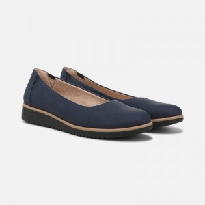 Naturalizer SOUL Idea Ballet Flat Womens Navy Ballet Flats EC03-7513T4