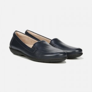 Naturalizer SOUL Kacy Flat Womens Navy Loafers XA86-9676T4