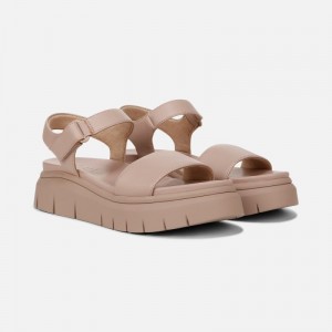 Naturalizer SOUL Poppi Wedge Sandal Womens Pink Platform Sandals NY57-8837O6