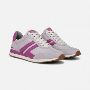 Naturalizer Lorena Lace Up Sneaker Womens Purple Lace Up Sneakers DP76-1676B6