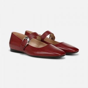 Naturalizer 27 EDIT Carter Mary Jane Womens Red Mary Janes LG45-7025X8