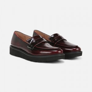 Naturalizer ADILINE LOAFER Womens Red Loafers DZ48-8378K3