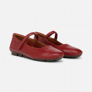 Naturalizer Behold Mary Jane Flat Womens Red Mary Janes BP01-9261O9