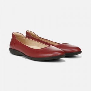 Naturalizer Flexy Flat Womens Red Ballet Flats ZJ54-4994B3