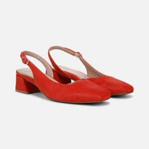 Naturalizer Jayla Slingback Pump Womens Red Slingbacks KS96-3306Q0