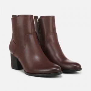 Naturalizer Soul Ultima Bootie Womens Red Booties WE30-0180K0