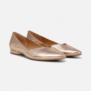 Naturalizer Havana Flat Womens Rose Gold Ballet Flats LR15-1565H3