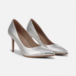Naturalizer Anna Pump Womens Silver Pumps RY19-5029U4