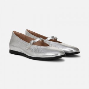 Naturalizer Elina Mary Jane Womens Silver Mary Janes BW84-4904C9