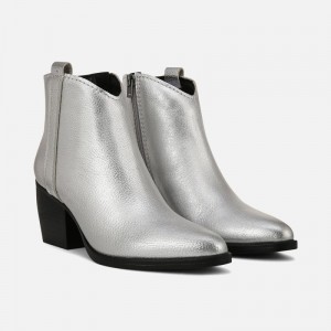 Naturalizer Fairmont Bootie Womens Silver Booties EV60-4260U9