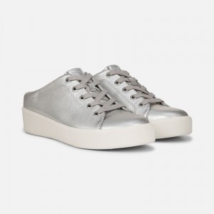 Naturalizer Morrison Mule Slip On Womens Silver Slip On Sneakers NI02-2182H0