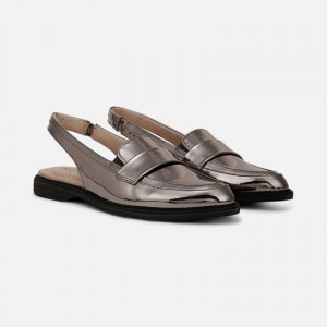 Naturalizer SOUL Yeah Slingback Loafer Womens Silver Loafers XR18-7648O2