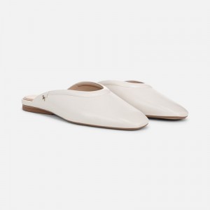 Naturalizer 27 EDIT Carla Mule Womens White Mules EF45-5315B7