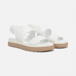 Naturalizer Attract Sandal Womens White Platform Sandals GS99-7889R0