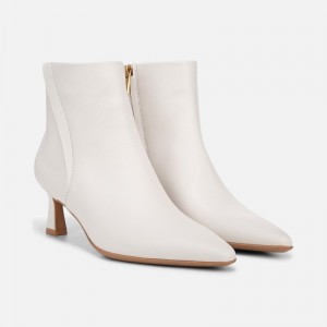 Naturalizer Deesha Bootie Womens White Booties HC64-2064M0