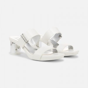 Naturalizer Ida 2 Dress Sandal Womens White Heeled Sandals EC65-3805L1