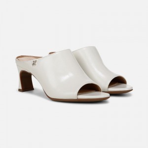 Naturalizer Imogen Dress Sandal Womens White Heeled Sandals HO95-4905N9