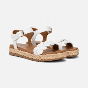 Naturalizer Neila Sandal Womens White Platform Sandals LB10-1170M4