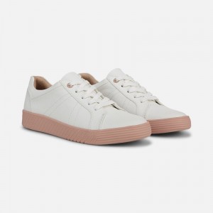 Naturalizer SOUL Neela Sneaker Womens White Platform Sneakers BH51-9821O8