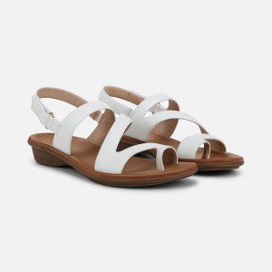 Naturalizer Soul Shakina Sandal Womens White Strappy Sandals EI35-0195D6