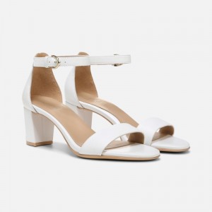 Naturalizer Vera Dress Sandal Womens White Heeled Sandals PW75-1565S6