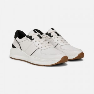 Naturalizer Blossom Lace-up Sneaker Womens White / Black Lace Up Sneakers FA43-7993R8