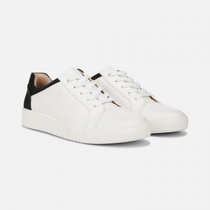 Naturalizer SOUL Neela Sneaker Womens White / Black Platform Sneakers WH85-4825P3