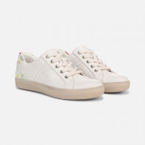 Naturalizer Morrison Sneaker Womens White / Floral Lace Up Sneakers TD45-9635F5
