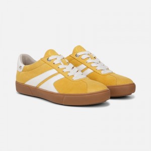 Naturalizer Medina Lace Up Sneaker Womens Yellow Lace Up Sneakers IZ13-7013Z4