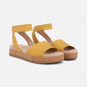 Naturalizer SOUL Deara Sandal Womens Yellow Shoes BM36-5676I5