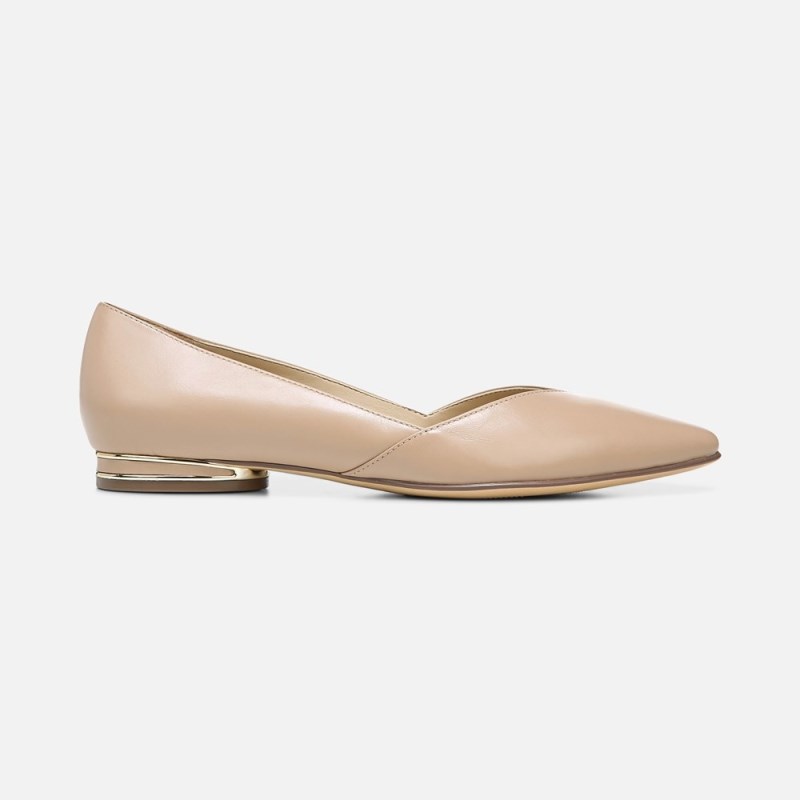 Naturalizer Havana Flat Womens Beige Ballet Flats OJ47-0677K6