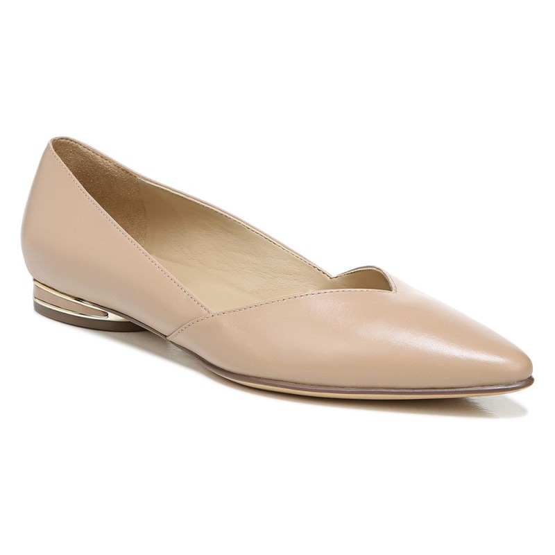 Naturalizer Havana Flat Womens Beige Ballet Flats OJ47-0677K6