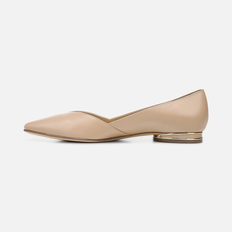 Naturalizer Havana Flat Womens Beige Ballet Flats OJ47-0677K6