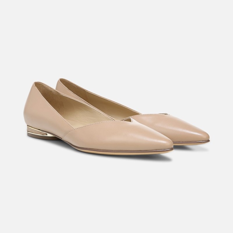 Naturalizer Havana Flat Womens Beige Ballet Flats OJ47-0677K6