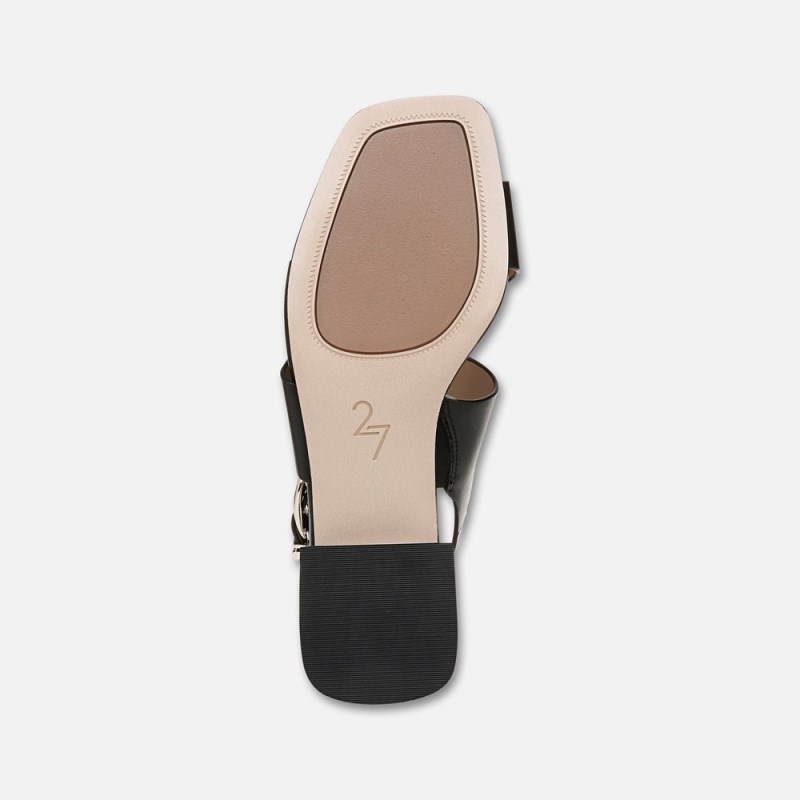 Naturalizer 27 EDIT Audra Dress Sandal Womens Black Heeled Sandals AK26-1726P8