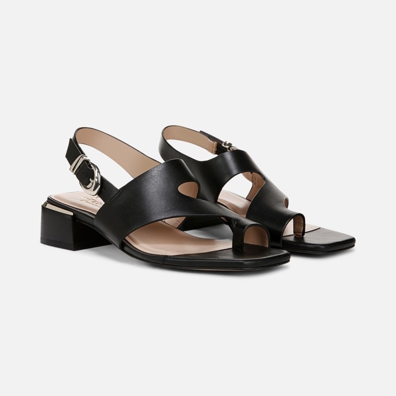 Naturalizer 27 EDIT Audra Dress Sandal Womens Black Heeled Sandals AK26-1726P8