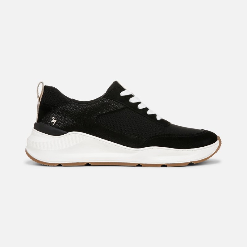 Naturalizer 27 EDIT Brooke Lace-up Sneaker Womens Black Lace Up Sneakers GN99-8529Z1