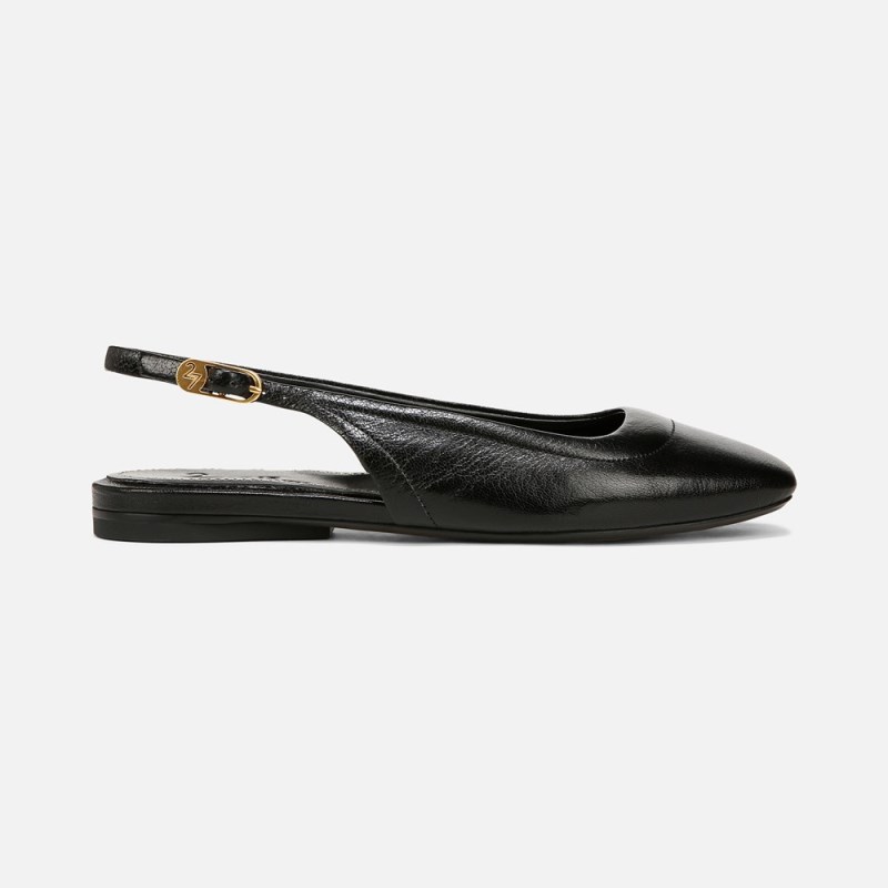 Naturalizer 27 EDIT Cadence Slingback Flat Womens Black Slingbacks FQ65-3925K4