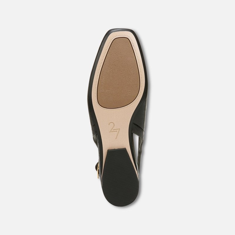 Naturalizer 27 EDIT Cadence Slingback Flat Womens Black Slingbacks FQ65-3925K4